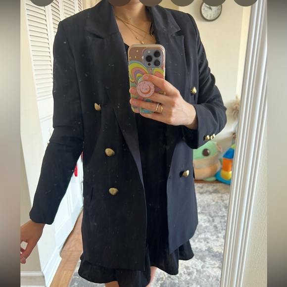 Blazer . Size M. Black - Picture 2 of 4